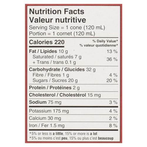 Chapman's Ice Cream Cone Holiday Winter Cocoa 6 x 120 ml