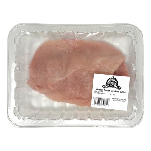 Farm Boy Chicken Breast Cutlet Boneless 