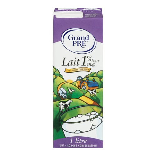 Grand Pré plain 1% Milk 1 l