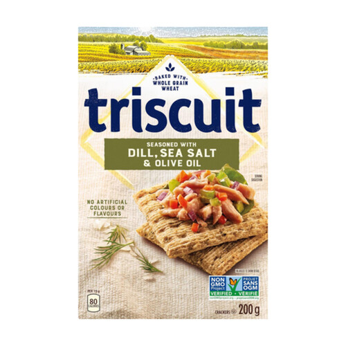 Christie Triscuit Crackers Dill Sea Salt & Olive Oil 200 g