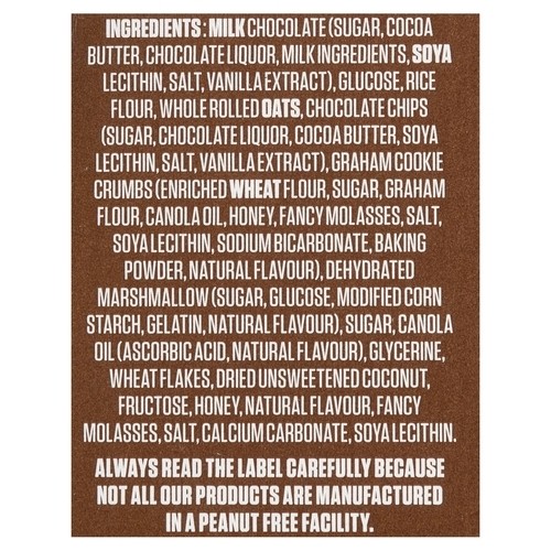 Leclerc Chocomax Nut Free Granola Bars S'mores 175 g