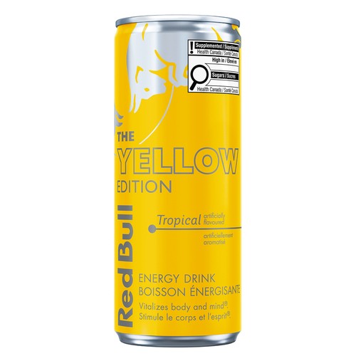 Red Bull Energy Drink The Yellow Edition Tropical 250 ml (can)