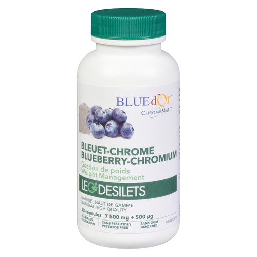 Léo Désilets Blueberry Chromium Capsules 30 Count