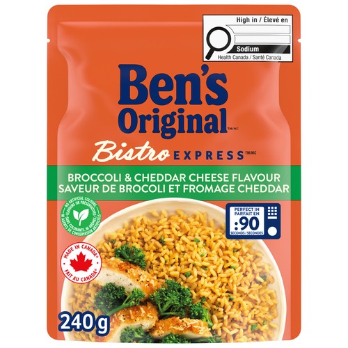 Ben's Original Bistro Express Rice Side Dish Broccoli & Cheddar 240 g