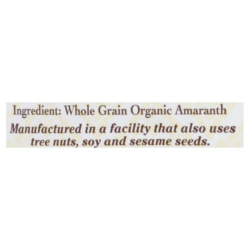 Bob's Red Mill Organic Gluten-Free Flour Amaranth 623 g