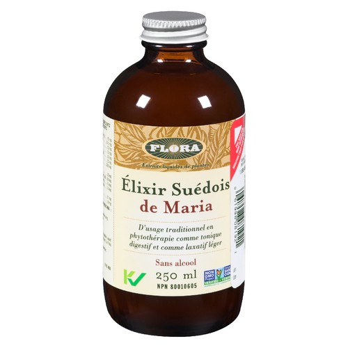 Flora Alcohol-Free Swedish Bitters Medicines As a Digestive Tonic & Mild Laxative 250 ml