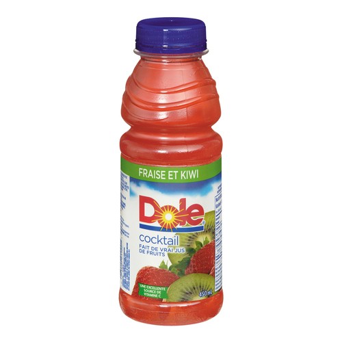 Dole Cocktail Strawberry Kiwi 450 ml (bottle)