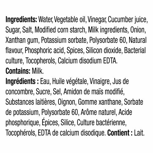 Kraft Dressing Creamy Cucumber 425 ml