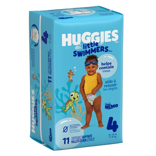 Huggies Little Swimmers Disposable Swim Diapers Size 4 11 Count