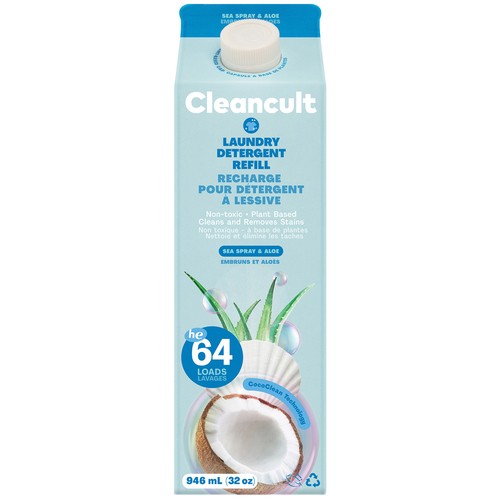 Cleancult Laundry Detergent Sea Spray Aloe 946 ml