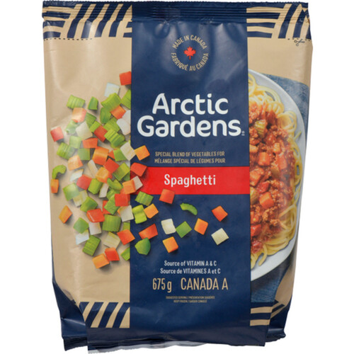 Arctic Gardens Frozen Vegetable Mixes For Spaghetti 675 g