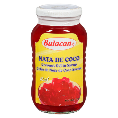 Bulacan Coconut Gel In Syrup Red 340 g