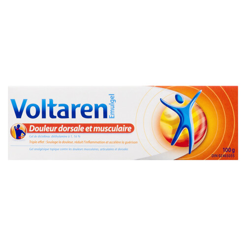Voltaren Back & Muscle Pain Relief Cream 100 g