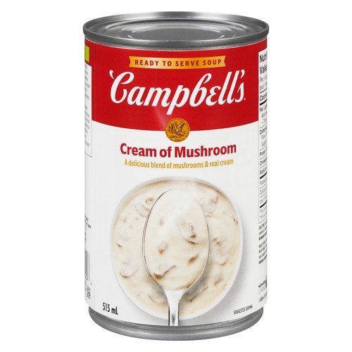 Campbell's Soup Cream of Mushroom 515 ml