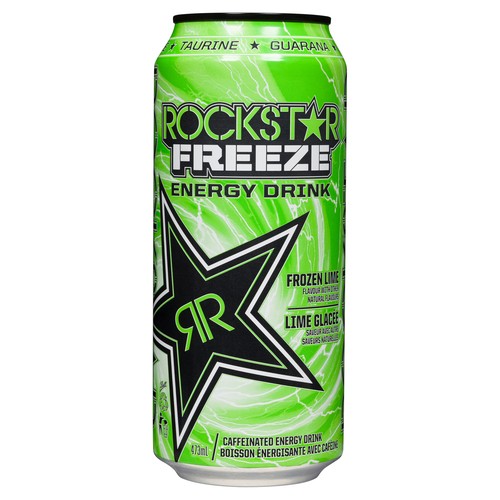 Rockstar Energy Drink Freeze Frozen Lime 473 ml