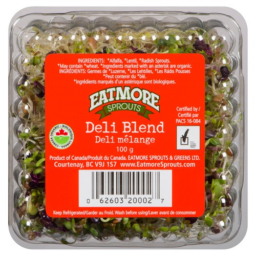 Eatmore Organic Sprouts Deli Blend 100 g