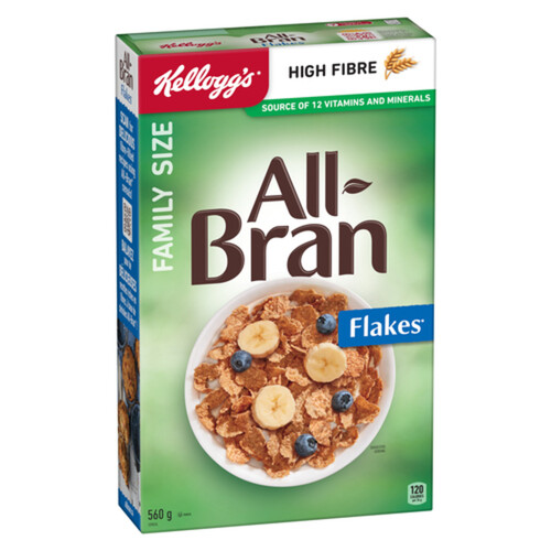 Kellogg's All Bran Cereal Flakes Original 560 g
