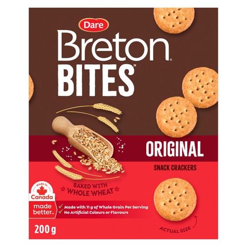 Dare Breton Bites Crackers Original 200 g