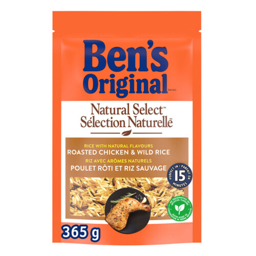 Ben's Original Natural Select Roasted Chicken Flavour & Wild Rice 365 g