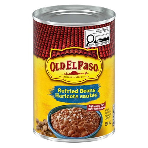 Old El Paso Canned Refried Beans 398 ml