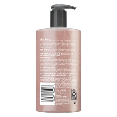 Biore Cleanser Rose Quartz Charcoal 200 ml