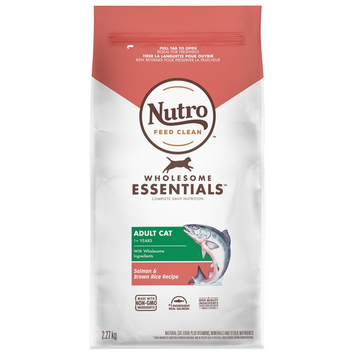 Nutro Dry Cat Food Salmon & Brown Rice 2.27 kg