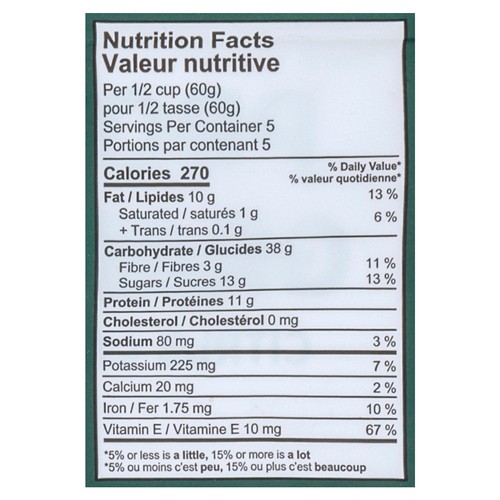 One Degree Organic Foods Protein Granola Sprouted Citrus Cashew 283 g
