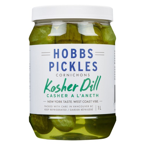 Hobbs Pickles Kosher Dill 1 L