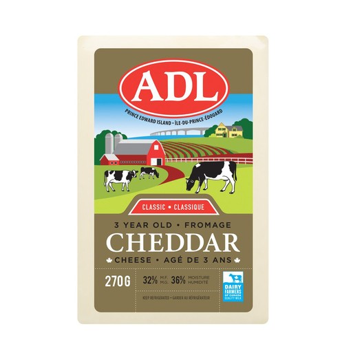 ADL Cheese White Cheddar 3 Years Old 270 g