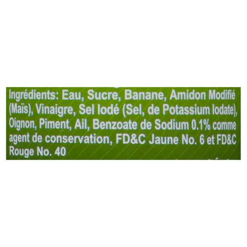 UFC Banana Sauce 550 g
