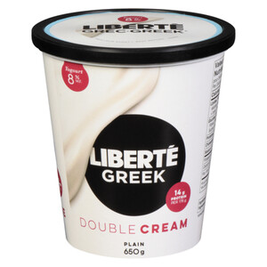 Liberte Greek Yogurt Double Cream Plain 650 g