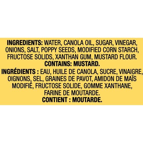 Renée's Gourmet Dressing And Dip Poppyseed 355 ml