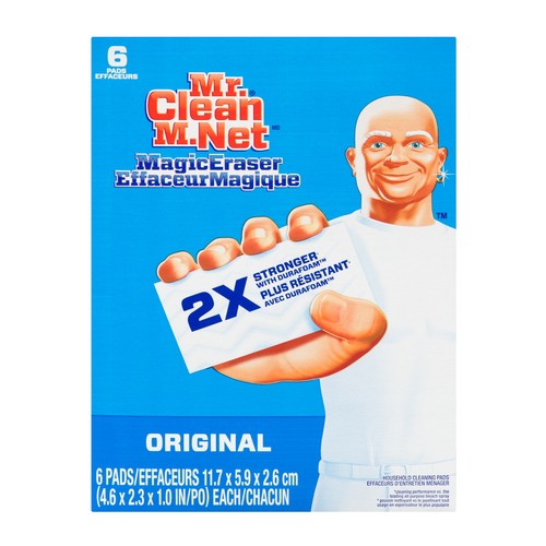 Mr. Clean Magic Eraser Cleaner Pads Original 6 Pack 