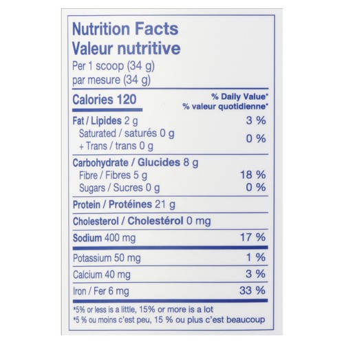 LeanFit Organic Plant Based Protein Vanilla 715 g