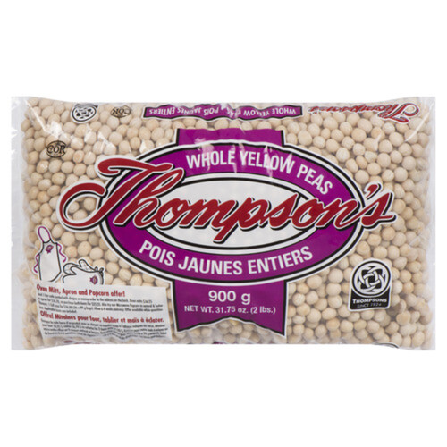 Thompson Whole Yellow Peas 900 g