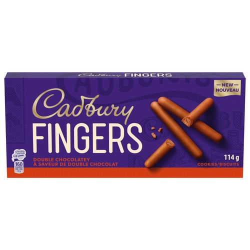 Cadbury Fingers Cookie Double Chocolatey 114 g