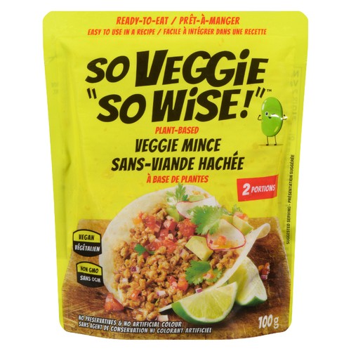 So Veggie So Wise Veggie Mince Meat Replacement 100 g