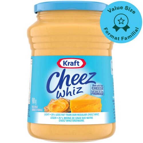 Cheez Whiz Cheese Spread Light 900 g
