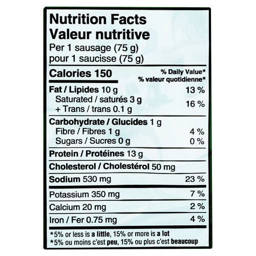 Zabiha Halal Classic Italian Chicken Sausages 375 g