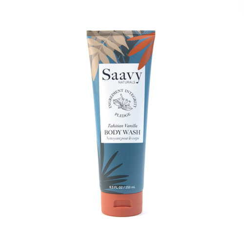 Saavy Naturals Body Wash Tahitian Vanilla 250 ml