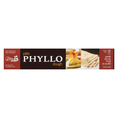 Lilas Frozen Phyllo Dough Thin 454 g