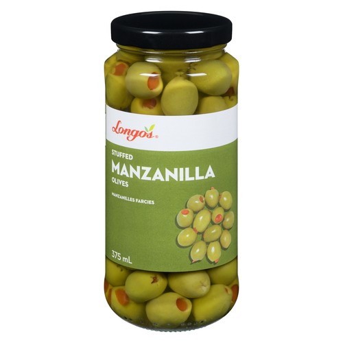 Longo's Olives Jar Manzanilla 375 ml