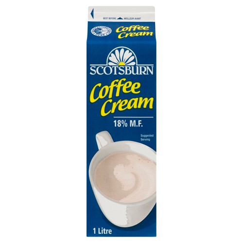 Scotsburn 18% Coffee Cream 1 L