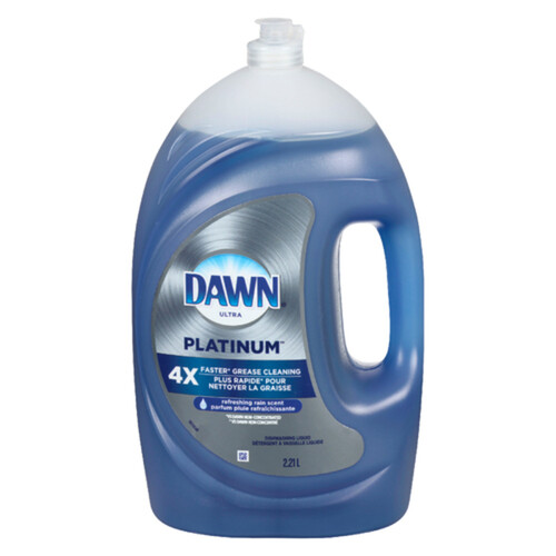 Dawn Platinum Dishwashing Liquid Refreshing Rain 2.21 L