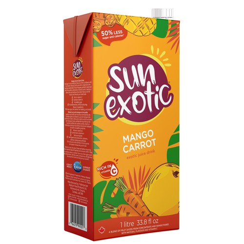 Sun Exotic Juice Drink Mango Carrot 1 L
