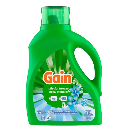 Gain Liquid Laundry Detergent Blissful Breeze 2.39 L