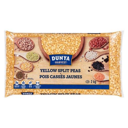 Dunya Harvest Split Peas Yellow 2 kg