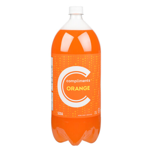 Compliments Soft Drink Orange 2 L (bottle)