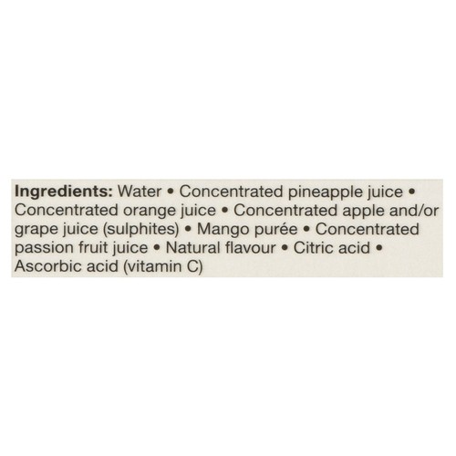 Compliments Refrigerated Juice Blend Pineapple Mango Passionfruit 1.75 L
