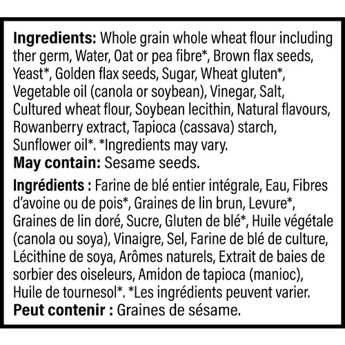 Dempster's Bread Fibre With Whole Grains 600 g